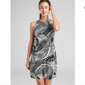 Santorini Printed High Neck Dress